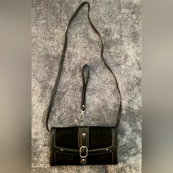 Etienne Aigner Convertible Logo Wristlet Bag - Picture 3 of 16